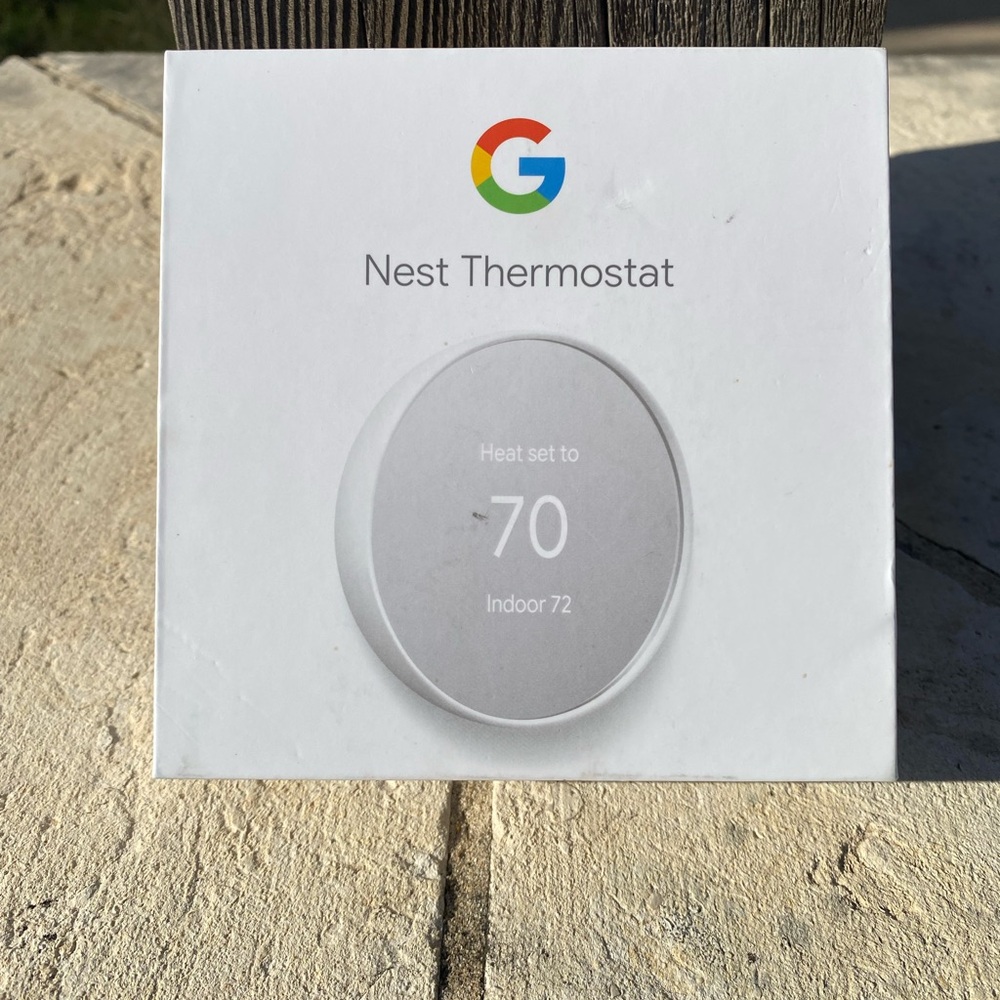 Google Nest Thermostat - White